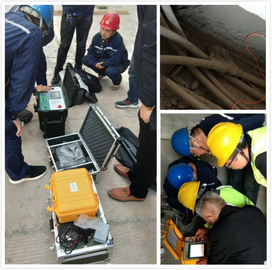 使用電纜故障檢測設備對現場故障進行會診